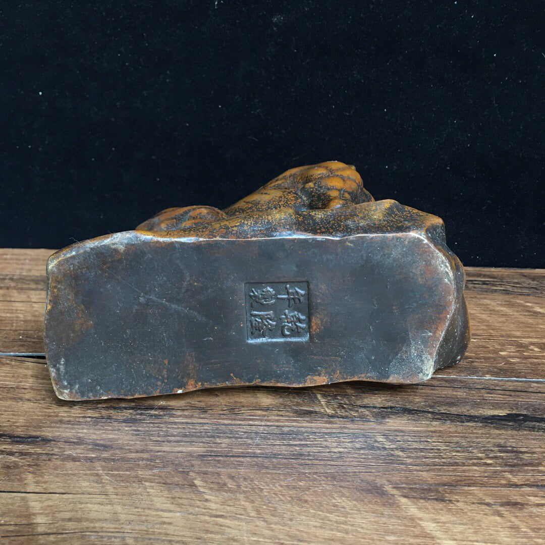 Chinese Antique Pure Copper Bull