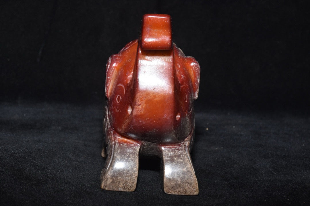 Chinese antique jade elephant