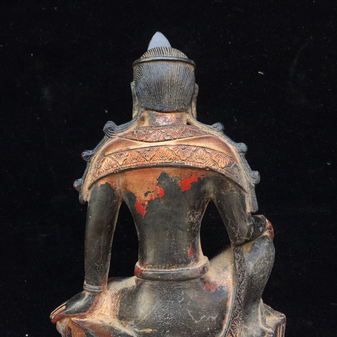 Chinese antique pure copper Buddha statue