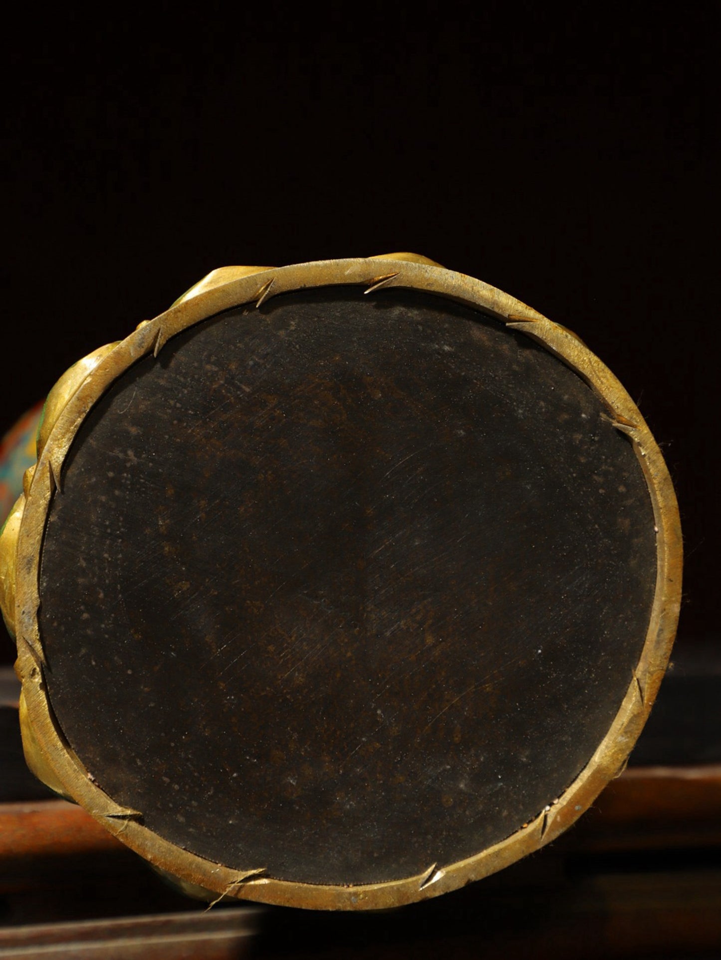 Bronze Cloisonne [Enlightenment] Buddha Statue