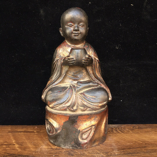 Chinese antique pure copper Buddha statue