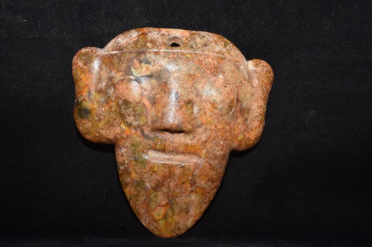 Chinese antique jade face mask