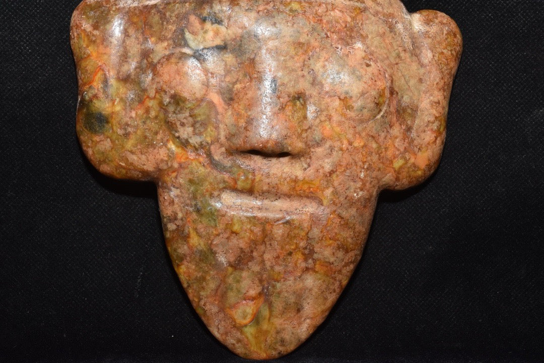 Chinese antique jade face mask