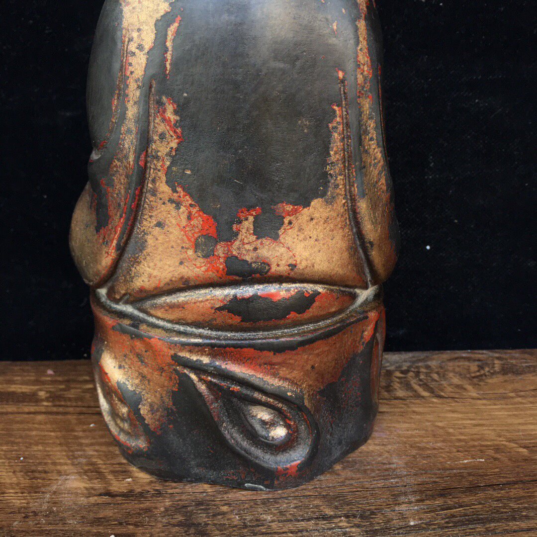Chinese antique pure copper Buddha statue