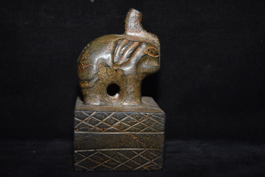 Chinese Antique Meteorite Elephant