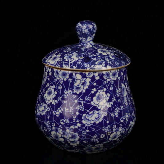 Qinghua Ice Plum Big Belly Jar