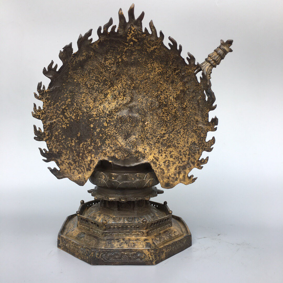 Chinese antique pure copper Buddha statue