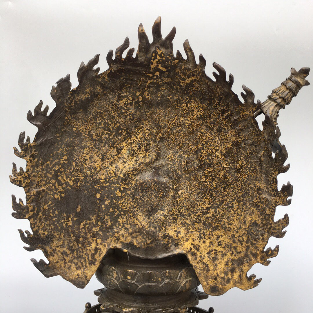 Chinese antique pure copper Buddha statue