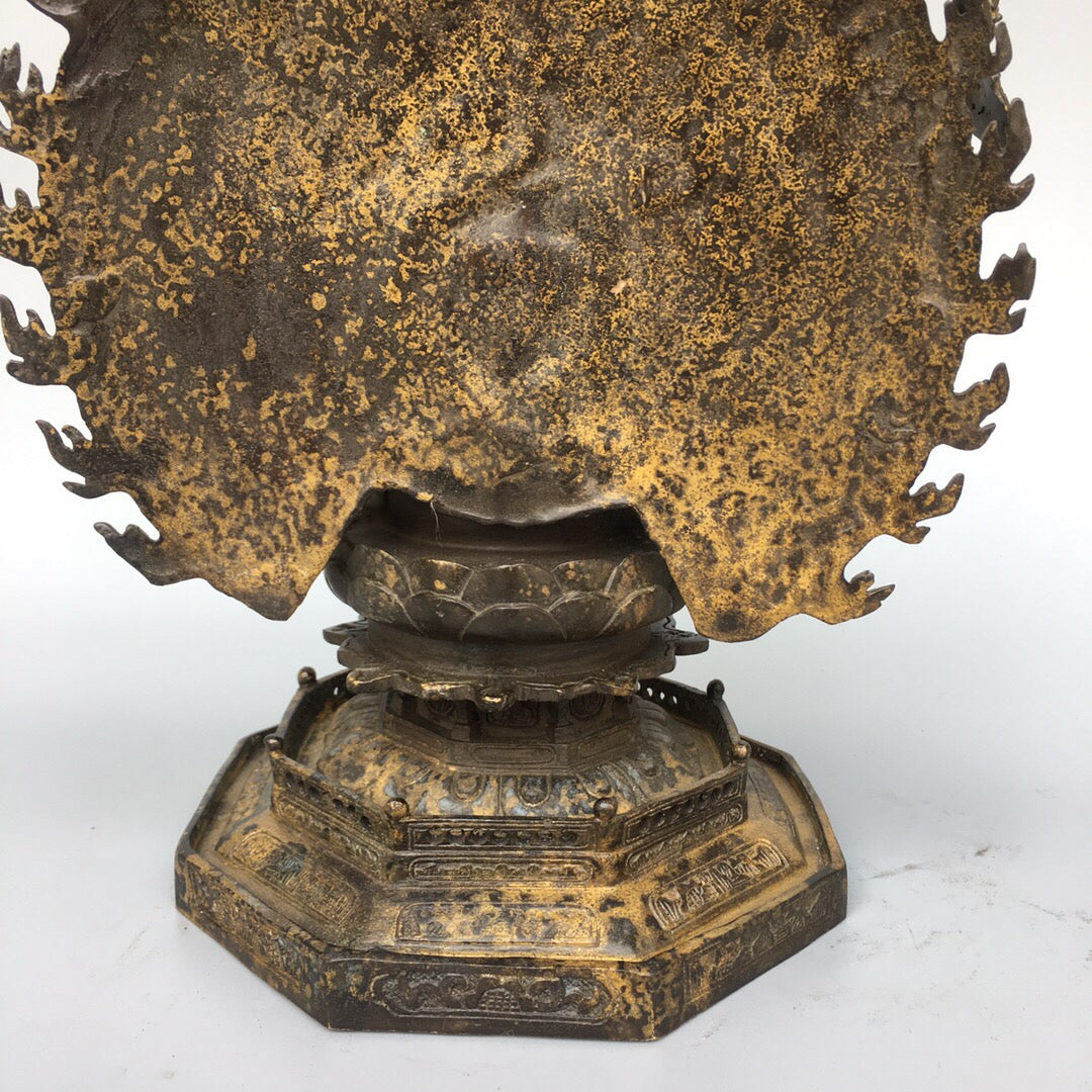 Chinese antique pure copper Buddha statue