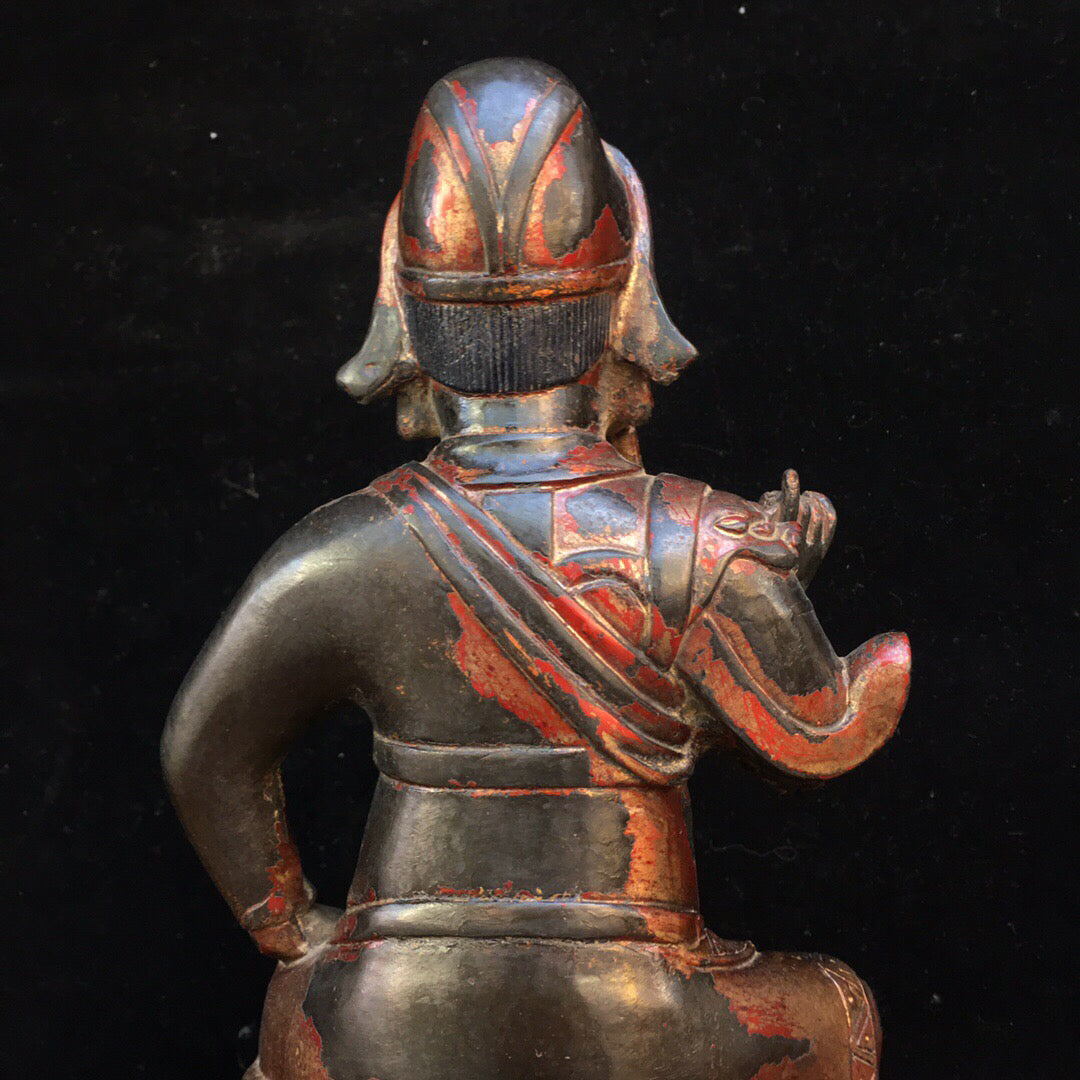 Chinese antique pure copper Buddha statue