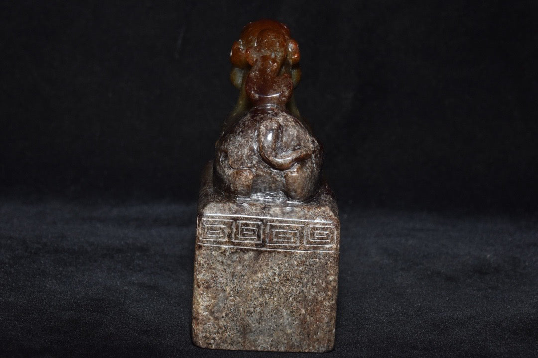 Chinese antique Hotan Jade seal