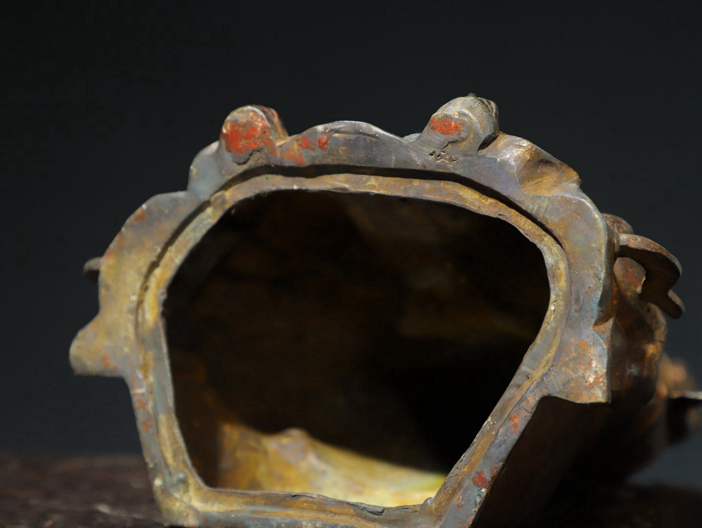 Bronze mud gold [Queen Mother] Buddha statue