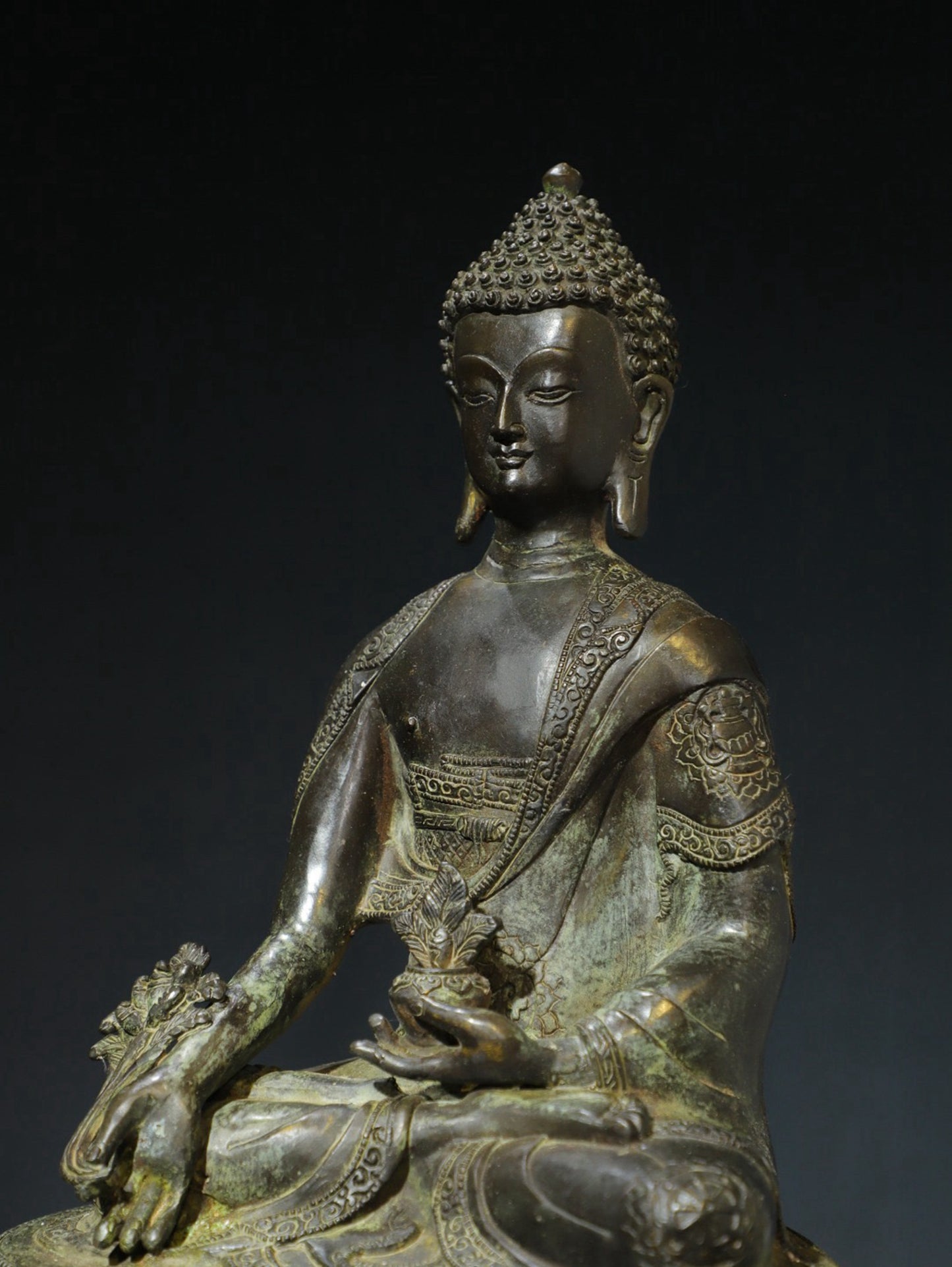 Bronze Tuo Jin [Medicine Buddha] Buddha Statue