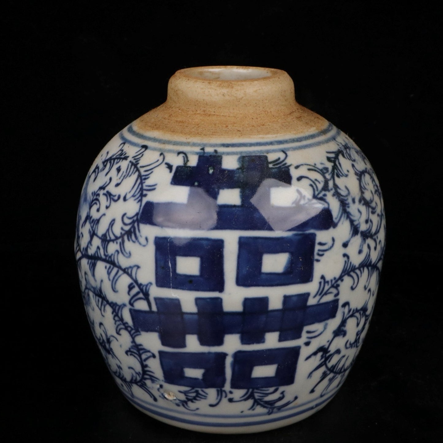 Blue and White Xizi Little Treasure Bead Altar