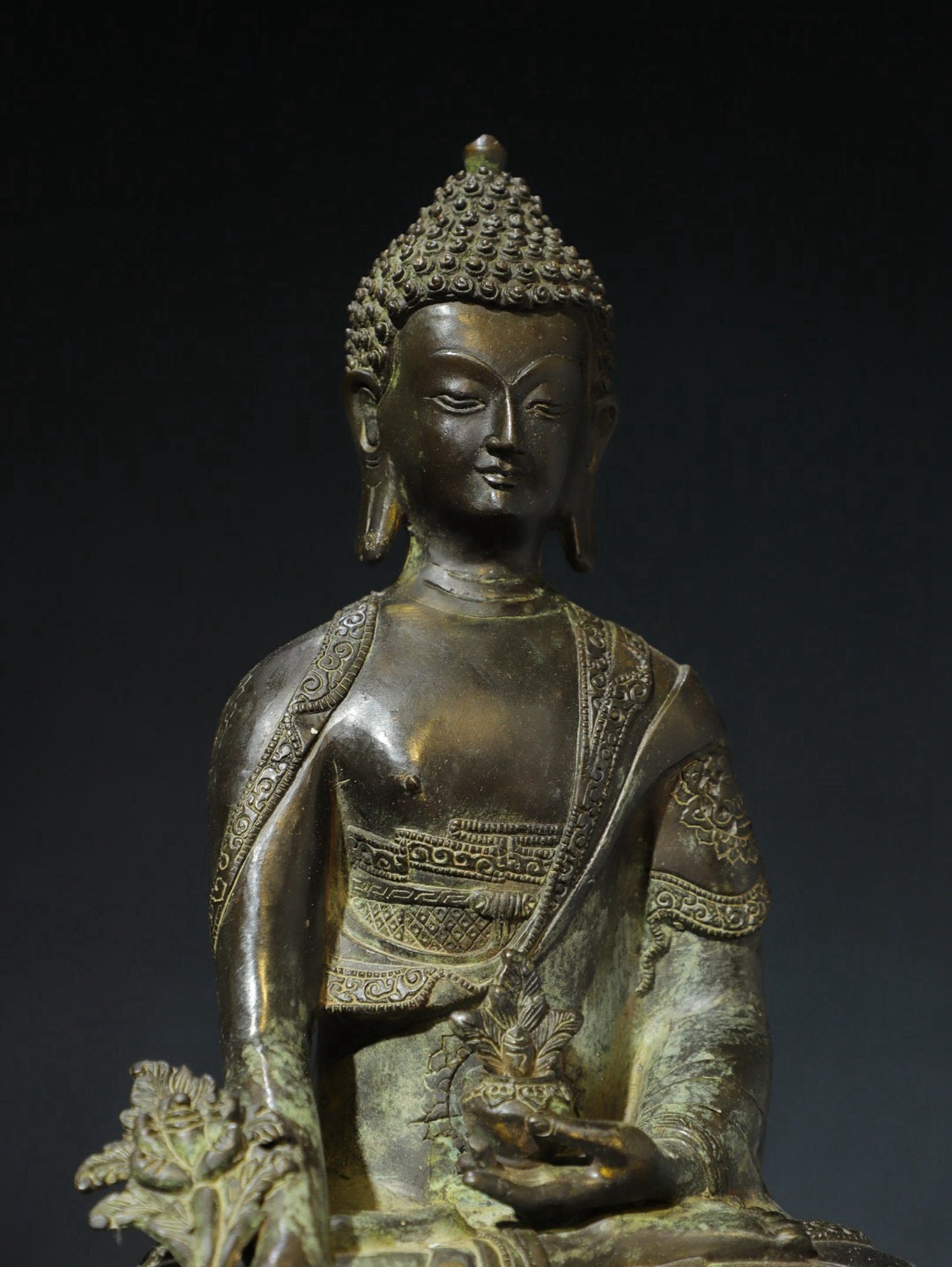 Bronze Tuo Jin [Medicine Buddha] Buddha Statue