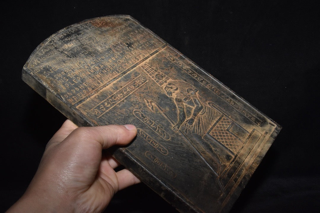 Chinese Antique Meteorite Painting Board