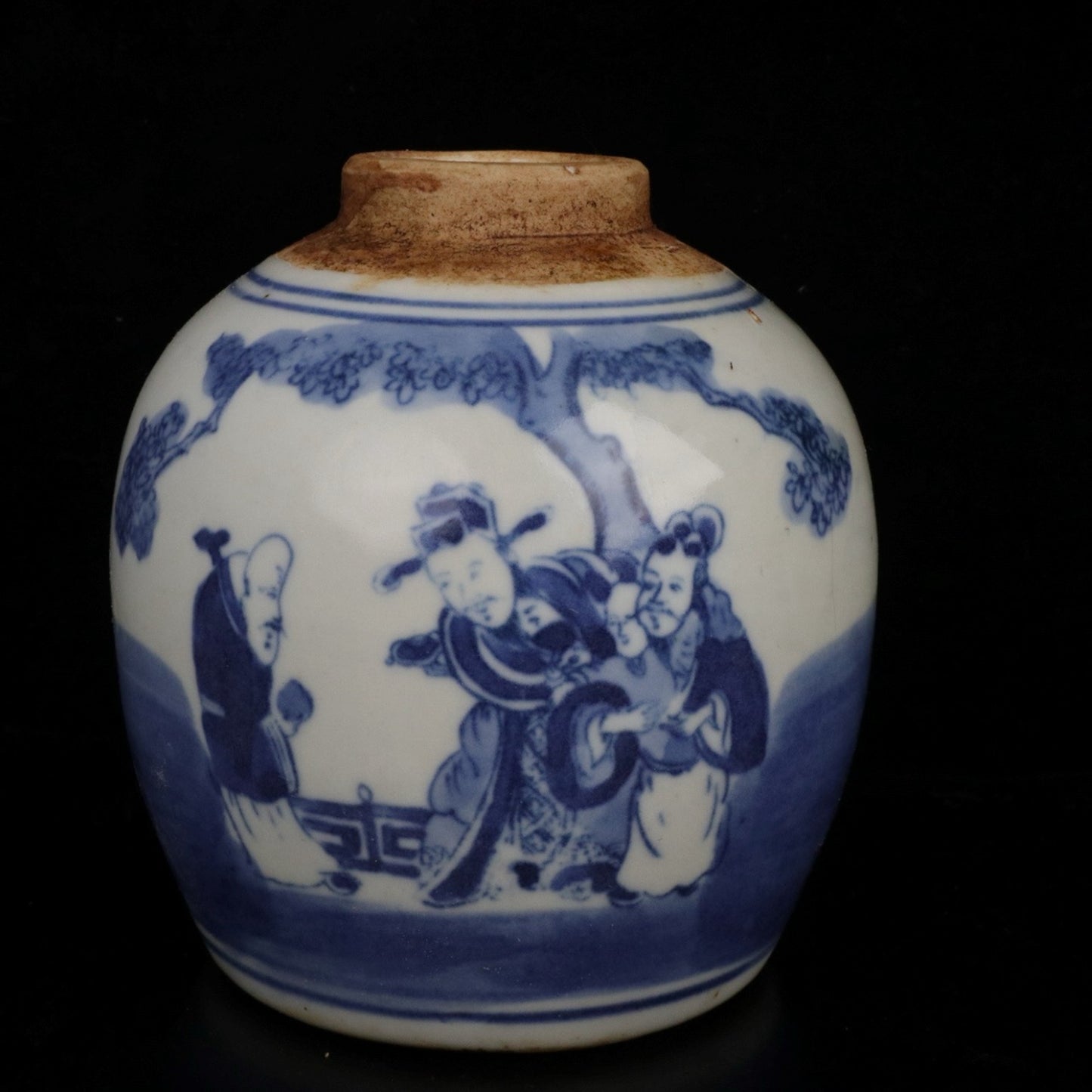 Blue and White Pearl Altar