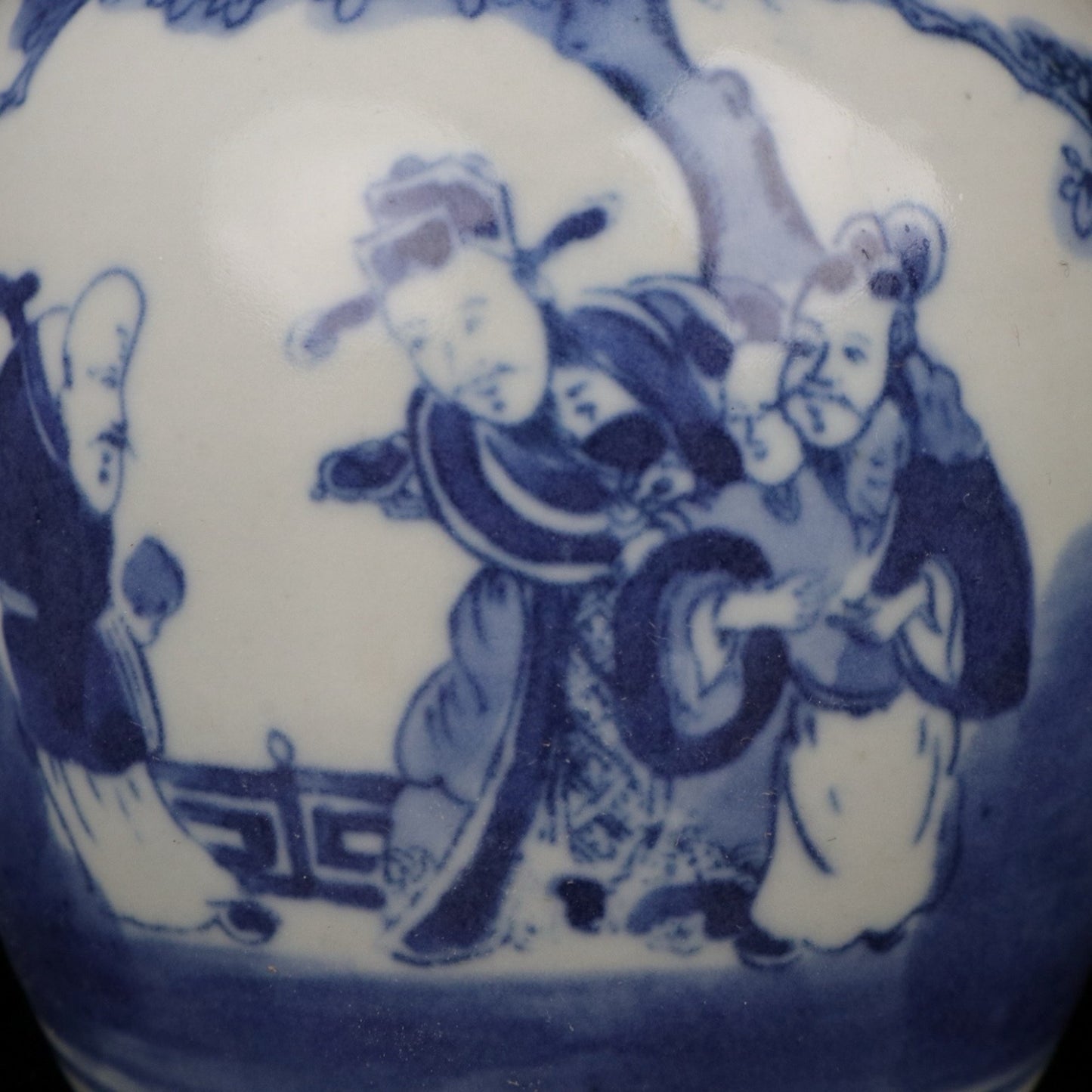 Blue and White Pearl Altar