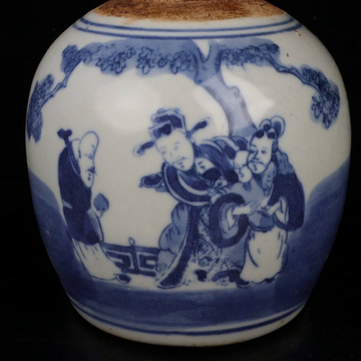 Blue and White Pearl Altar