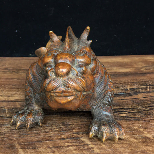 Chinese Antique Pure Copper Fish