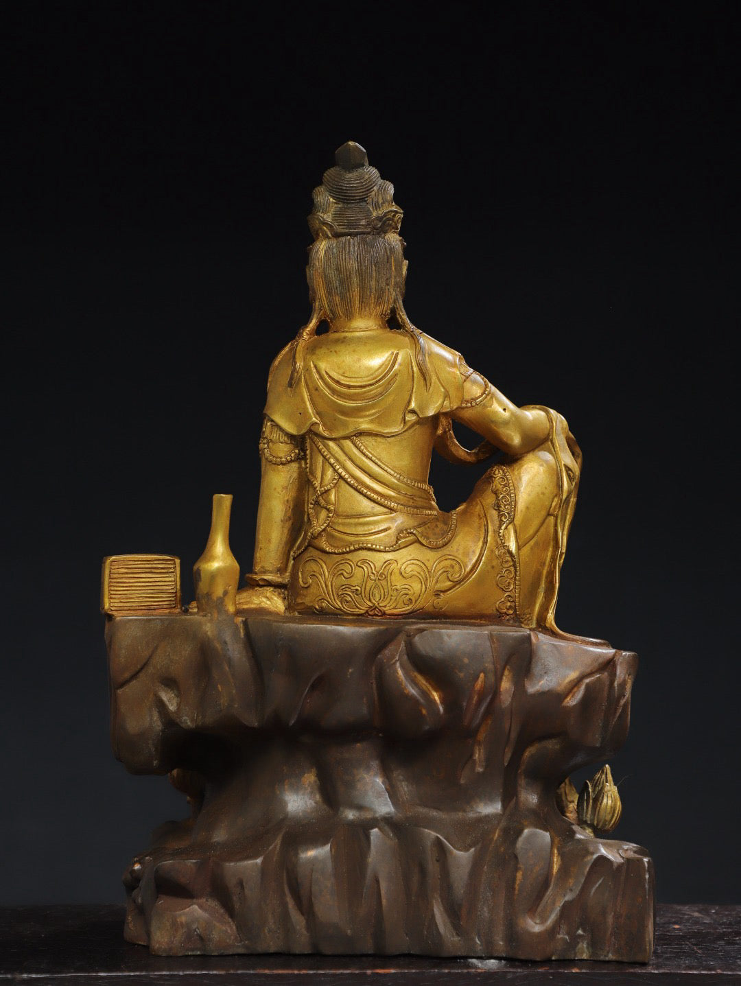 Chinese antique pure copper Buddha statue
