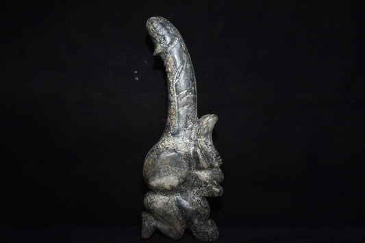Chinese Antique Meteorite Dragon Root