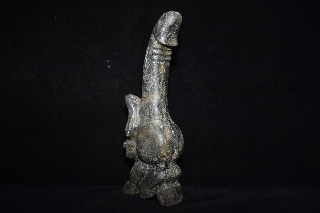 Chinese Antique Meteorite Dragon Root