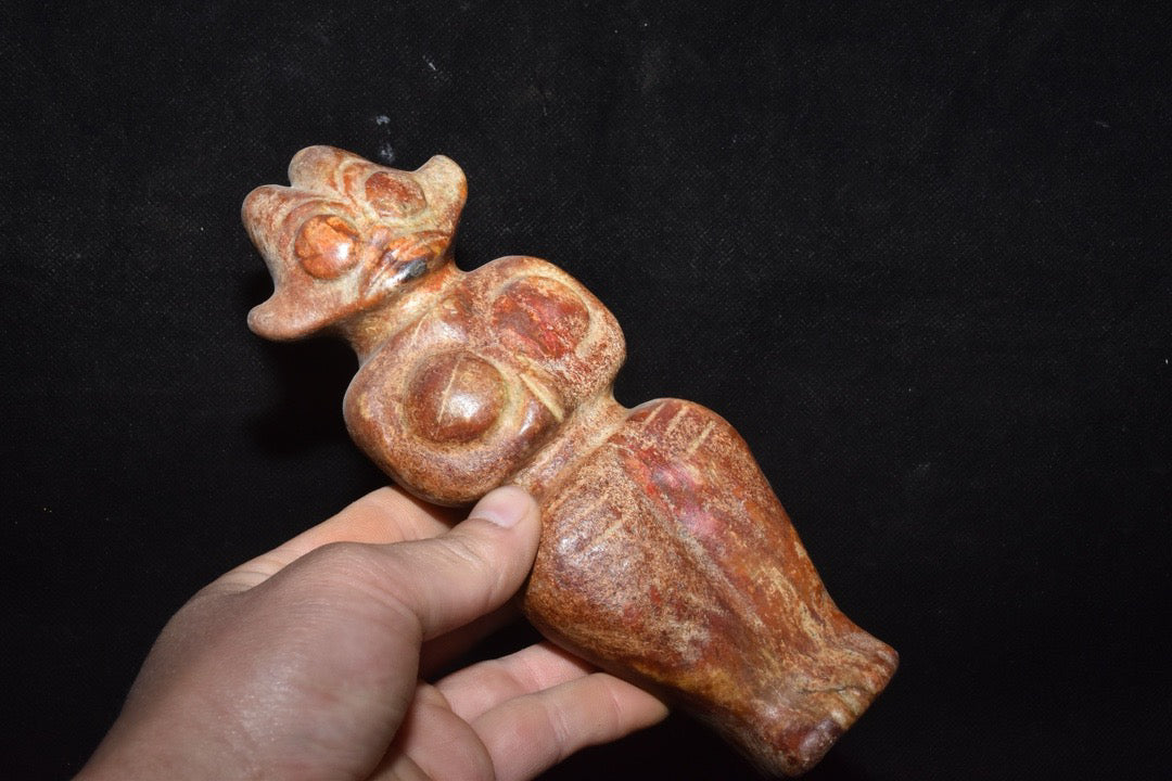 Chinese Antique Old Jade Man