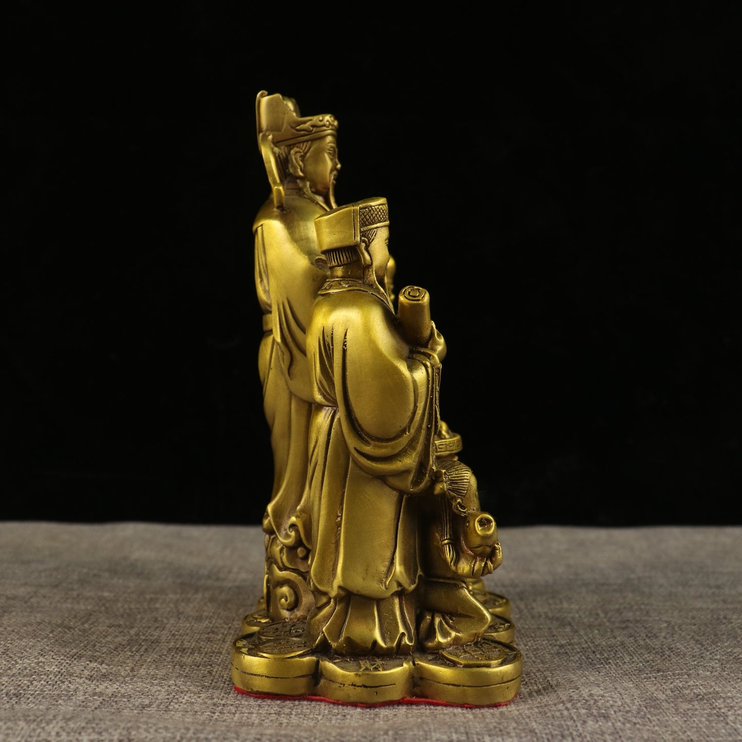Golden Toad, Fortune, Longevity, Three Stars Treasure Bowl