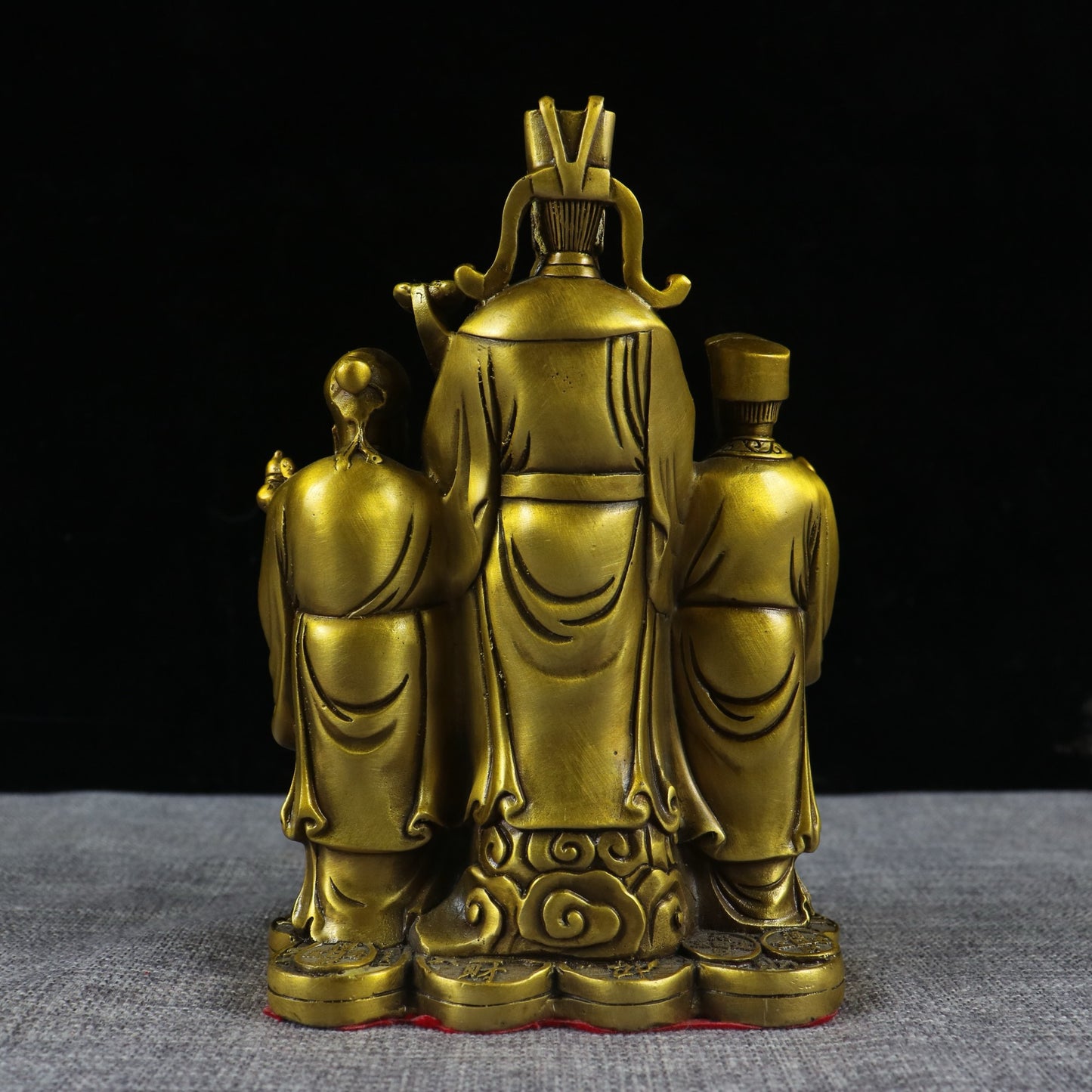 Golden Toad, Fortune, Longevity, Three Stars Treasure Bowl