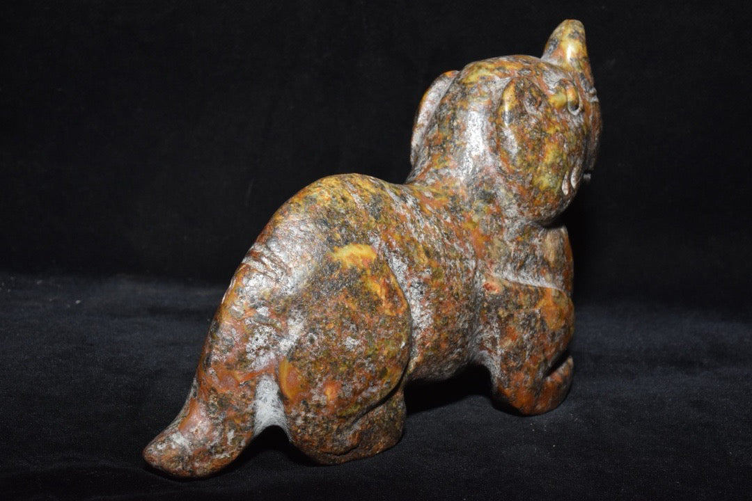 Chinese Antique Old Jade Unicorn