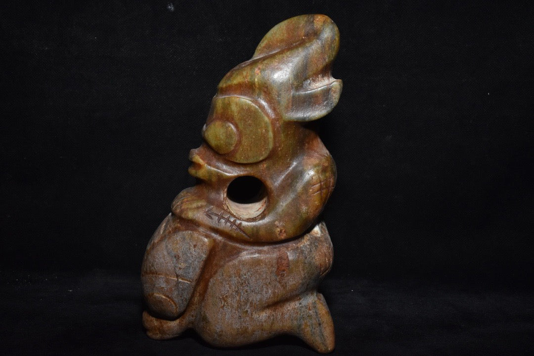 Chinese Antique Old Jade Man