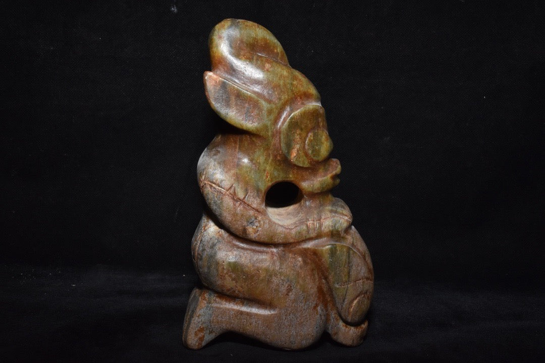 Chinese Antique Old Jade Man