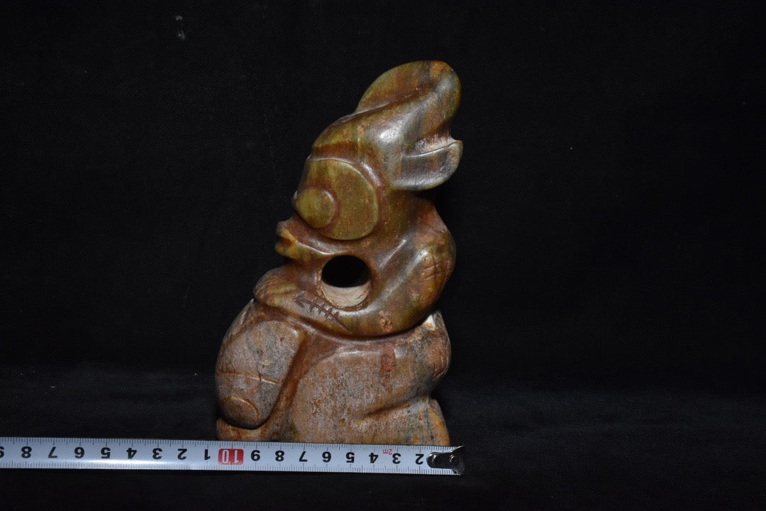 Chinese Antique Old Jade Man