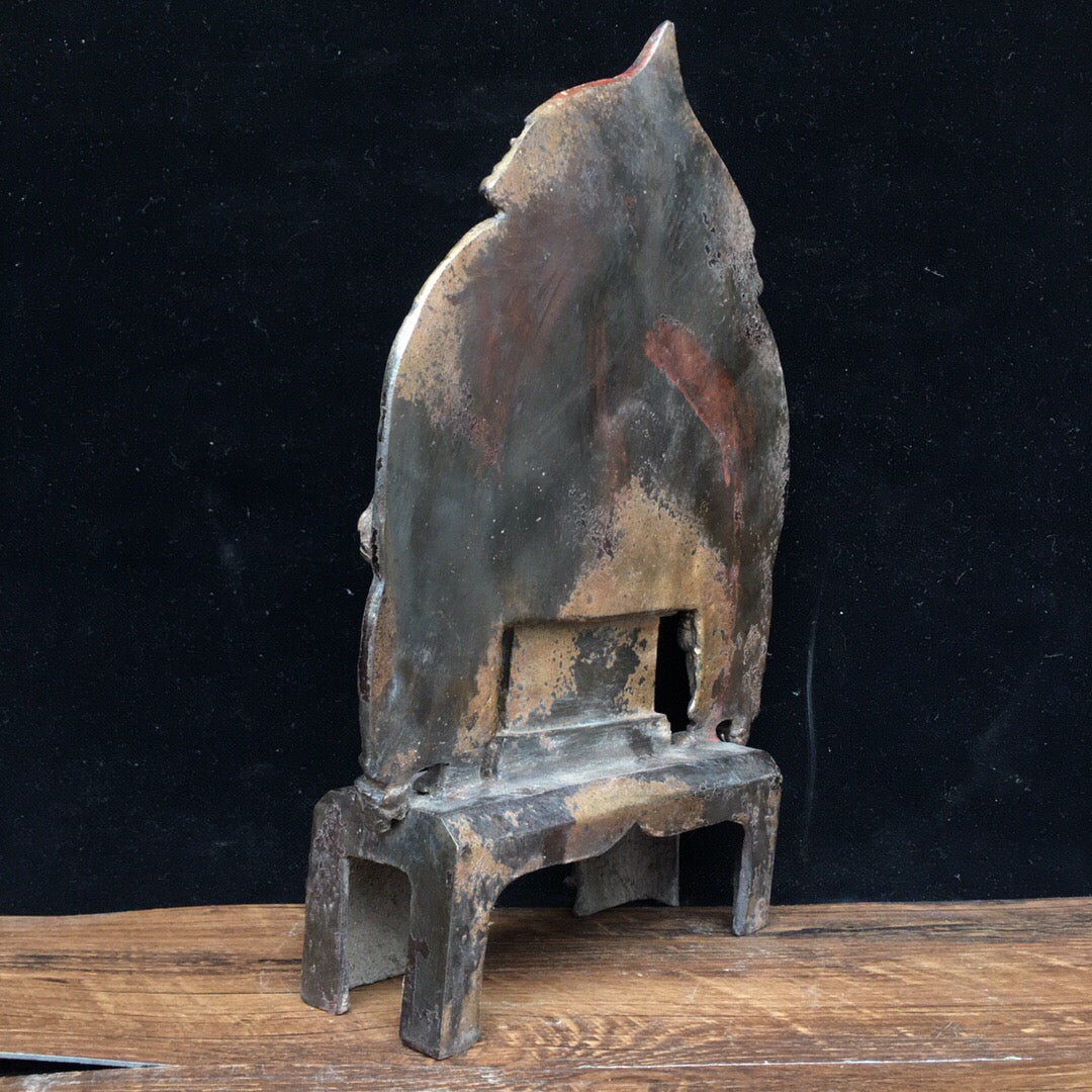 Chinese antique pure copper Buddha statue