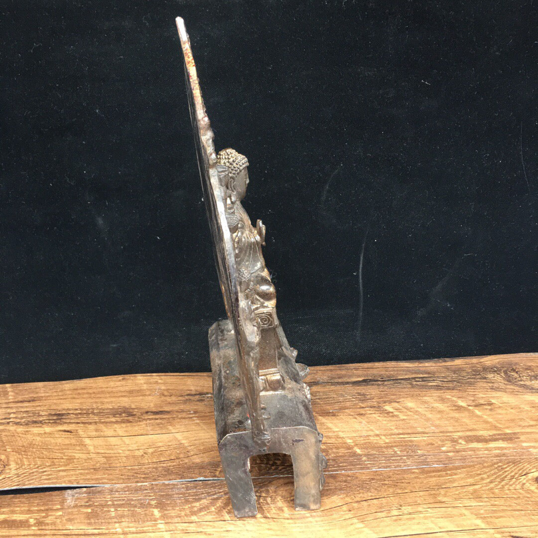 Chinese antique pure copper Buddha statue