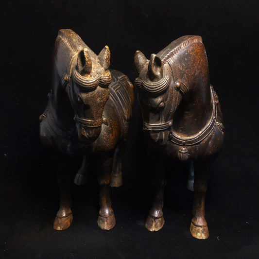 Chinese antique pure copper horse