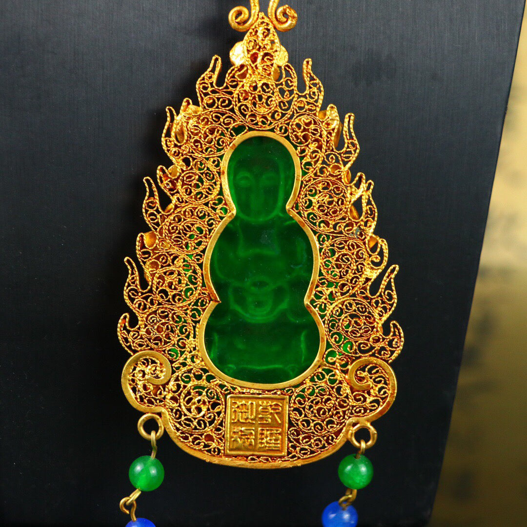 Chinese antique high ice [Guanyin]