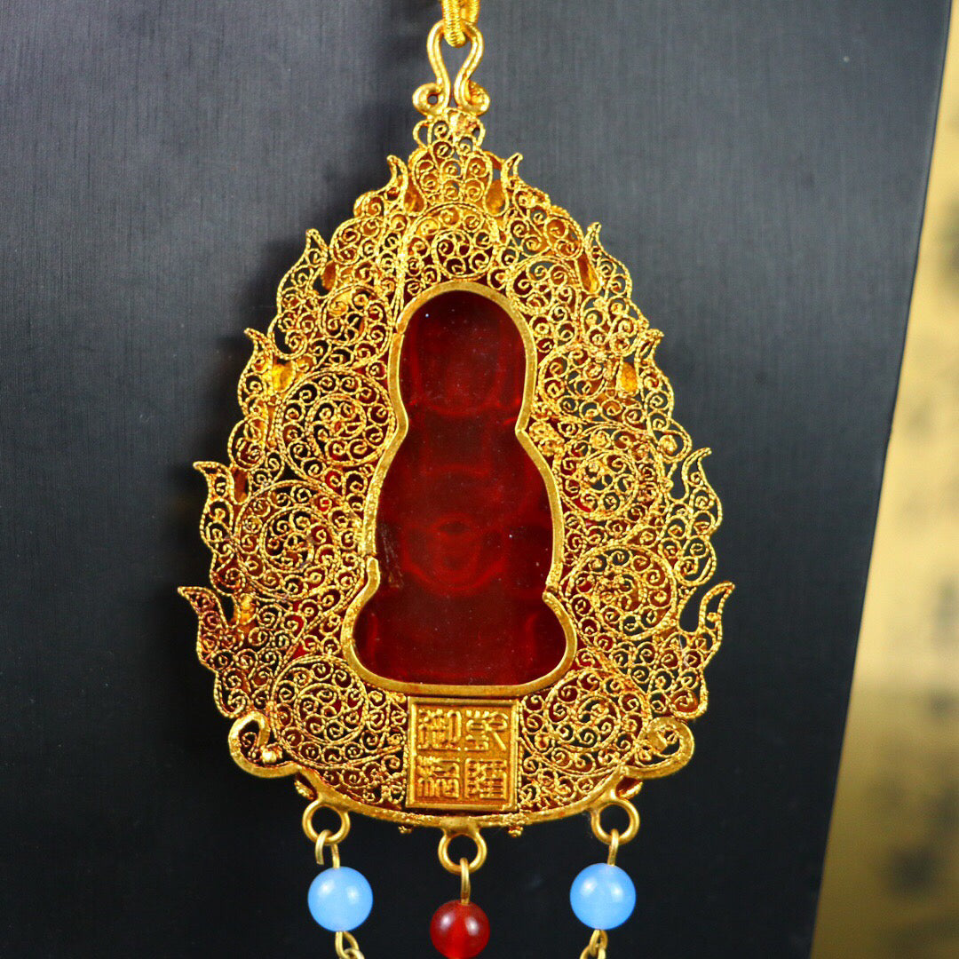 Chinese antique high ice [Guanyin]