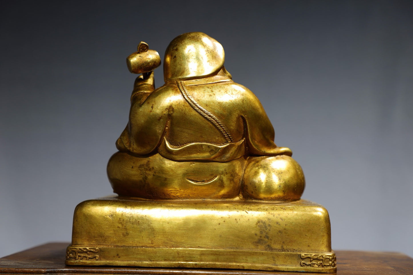 Chinese antique pure copper Buddha statue
