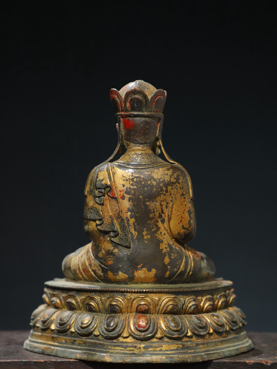 Purple Copper [King of Tibet] Buddha Statue