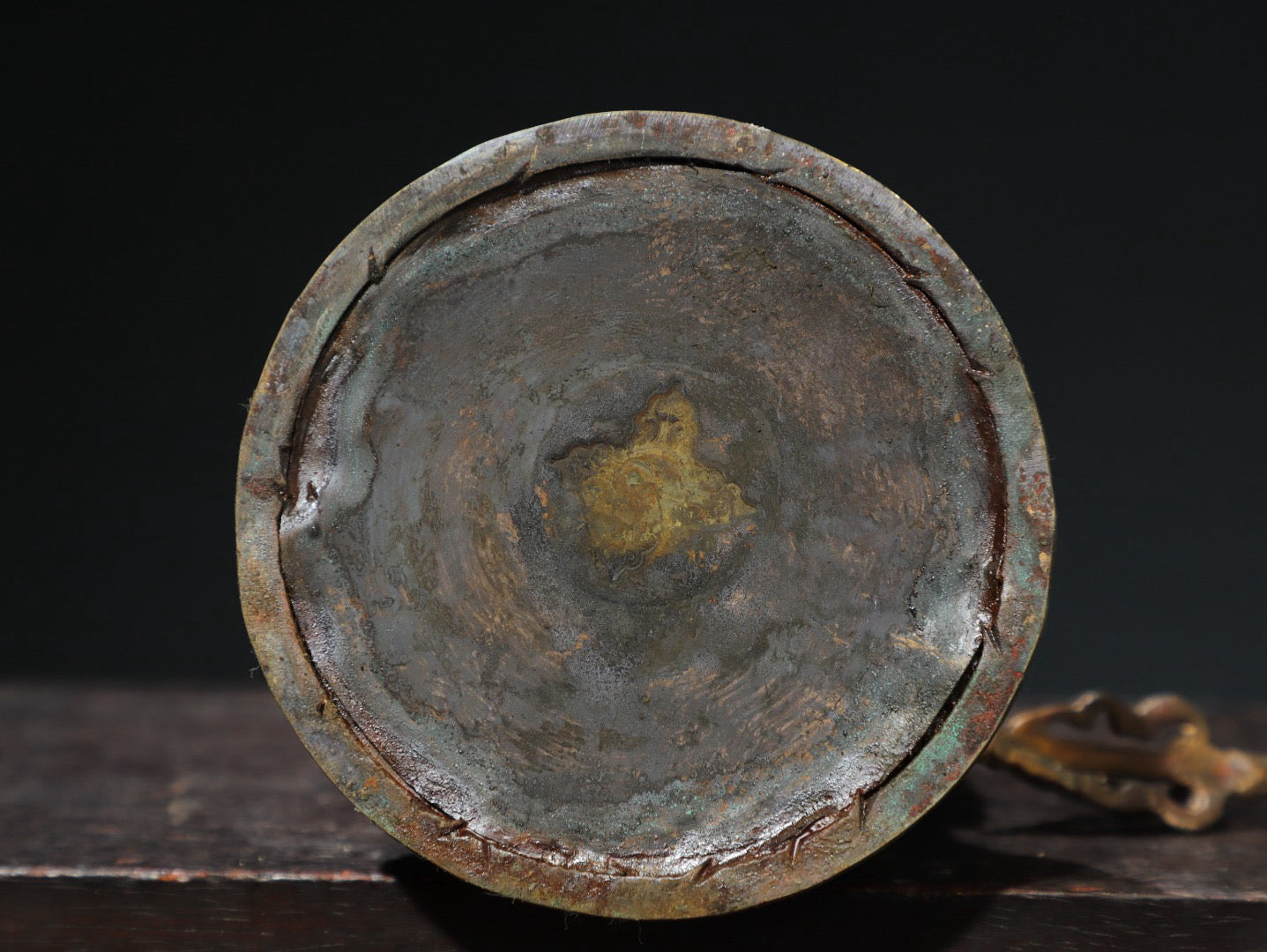 Bronze mud gold [King of Tibet] Buddha statue