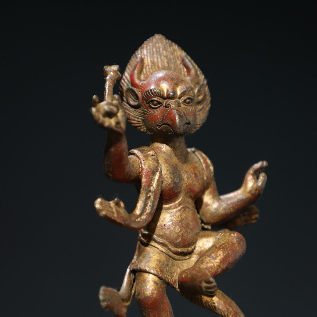 Bronze mud and gold Buddha statues