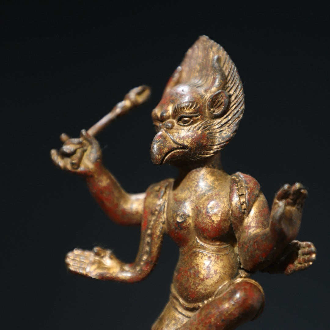 Bronze mud and gold Buddha statues