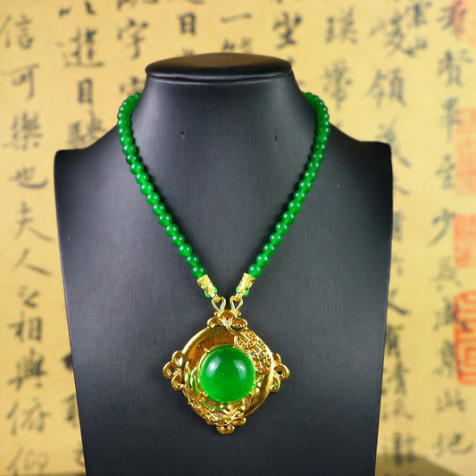 Chinese antique high ice [pendant]