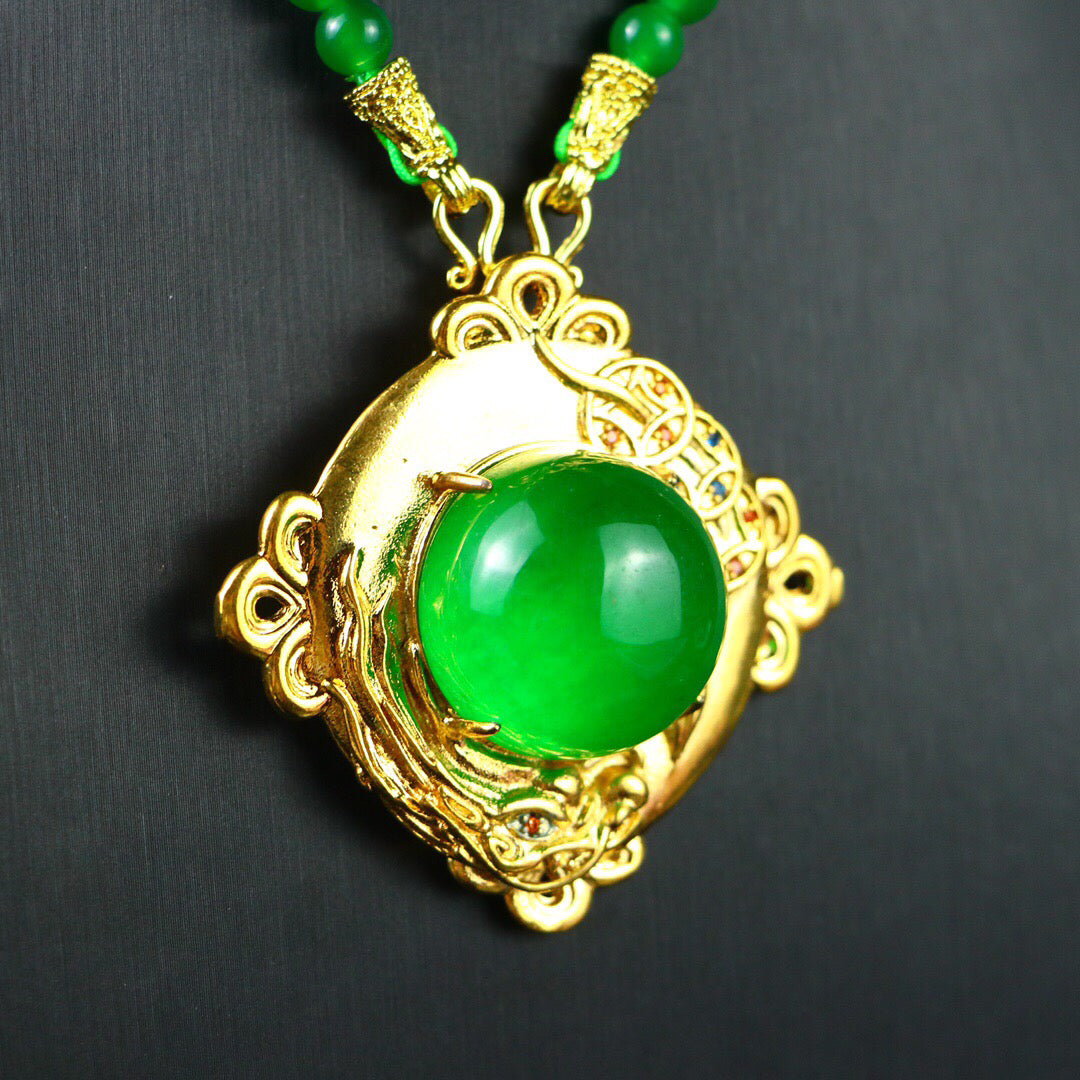 Chinese antique high ice [pendant]