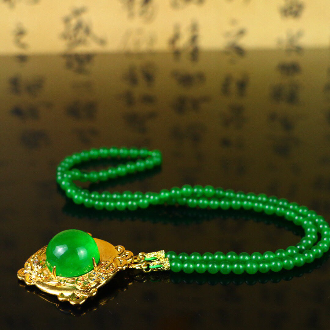 Chinese antique high ice [pendant]