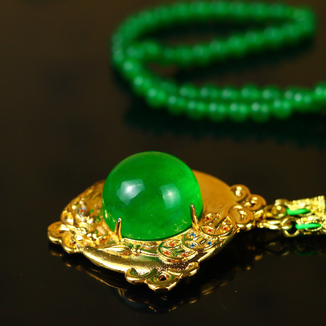 Chinese antique high ice [pendant]