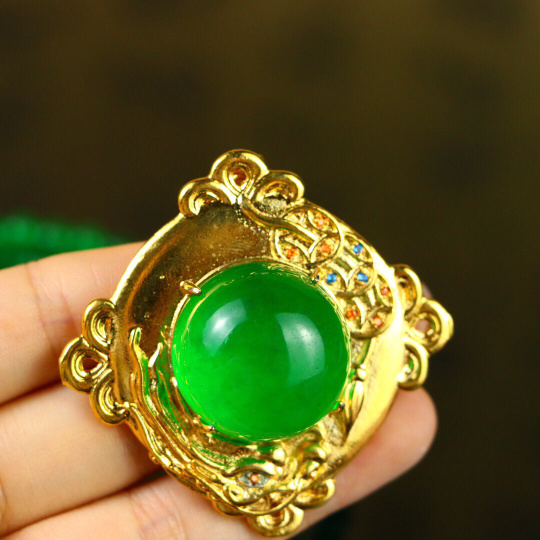 Chinese antique high ice [pendant]