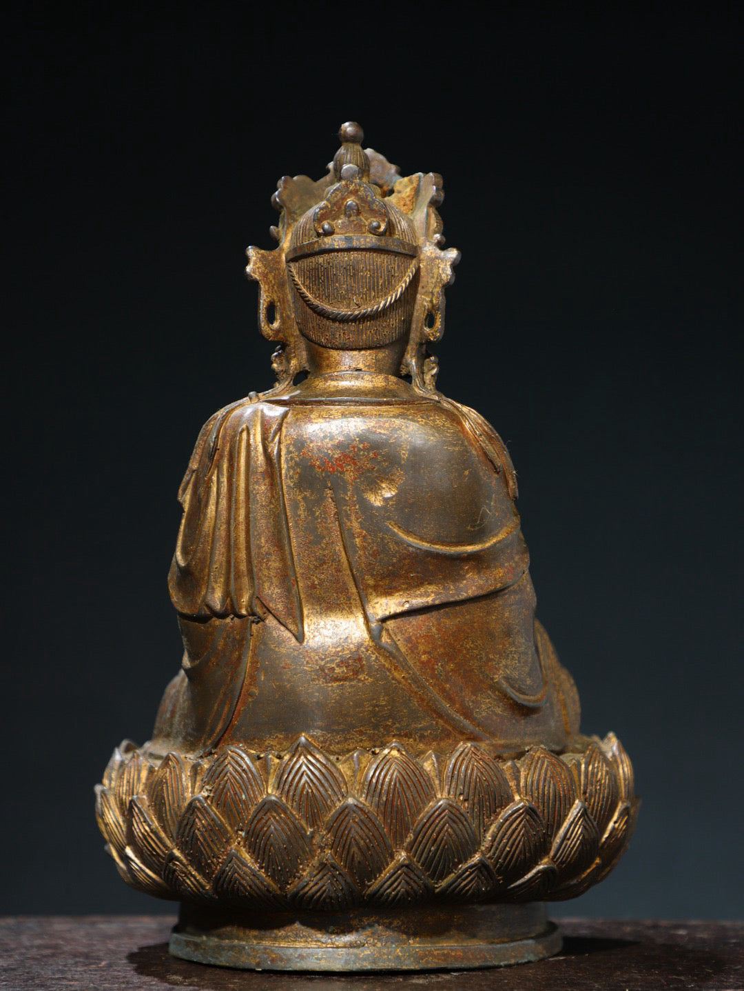 Copper clay gold [Guanyin] Buddha statue